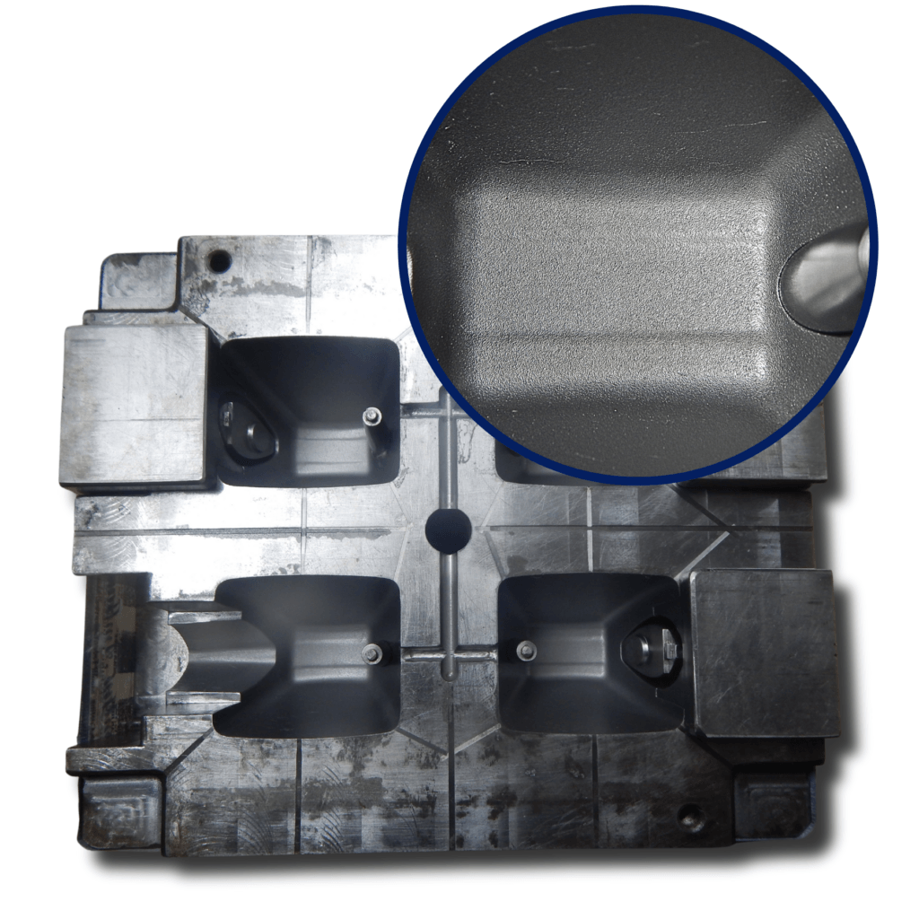 Home 15 mould texturing service on bike indicator mould