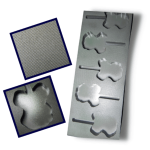 mould texturing service on medicine package