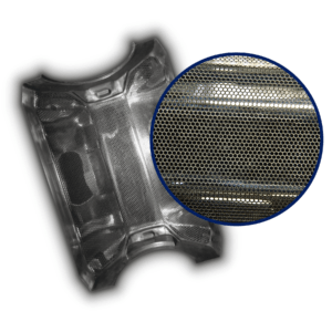 mould texturing service on speaker mould